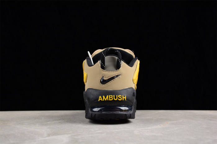Nike Air More Uptempo Low AMBUSH Vivid Sulfur Limestone FB1299-200