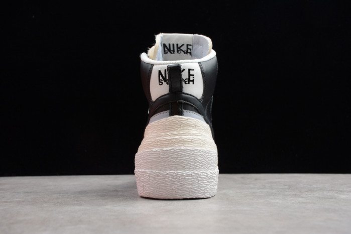 Sacai x Blazer Mid Black Grey BV0072-002
