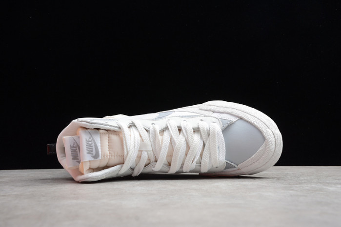 Sacai x Blazer Mid White Grey BV0072-100