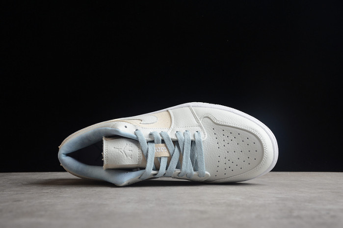 Jordan 1 Low Canvas Grey Cream (W) DQ4151-500