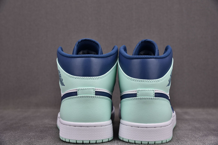 Jordan 1 Mid Mystic Navy Mint Foam 554724-413