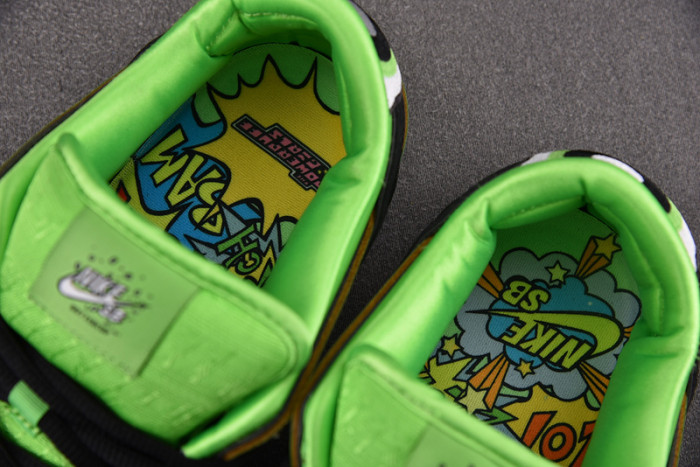Nike SB Dunk Low The Powerpuff Girls Buttercup FZ8319-300
