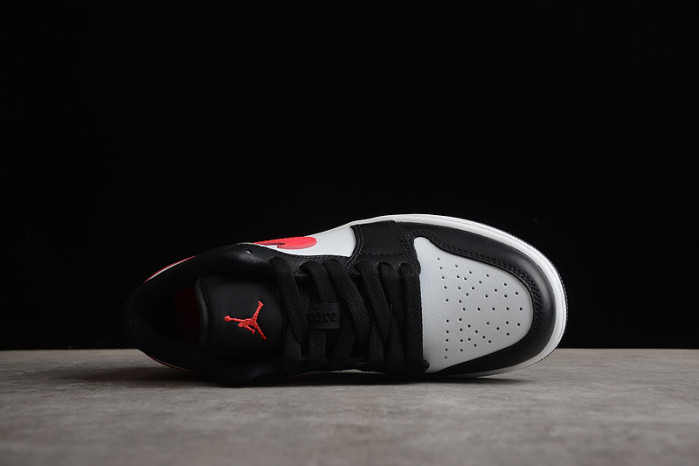 AIR JORDAN 1 LOW BLACK SIREN RED (W) DC0774-004