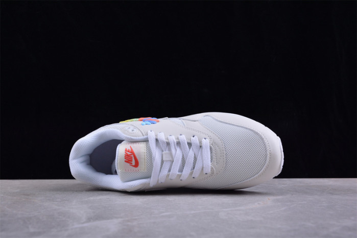 Nike Air Max 1 SE White Rainbow Lace Swoosh (GS) Kids FN4782-100