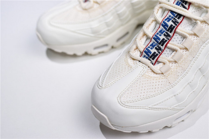 Nike AIR MAX 95 TT "PULL TAB" white/ gym blue - gym red AJ1844-101