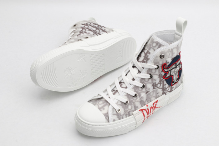 B23 OBLIQUE HIGH TOP SNEAKERS T00853H068