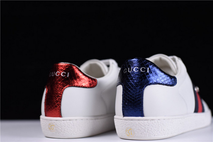 G*u*i ace embroidered low-top sneaker womens 6951103-5618