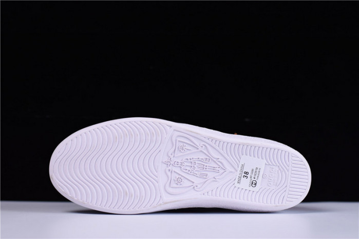 G*u*i ace embroidered low-top sneaker with loved womens 497090 dope0 9095
