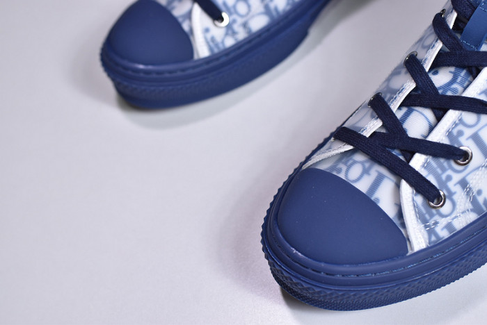 B23 Oblique High Top Sneakers bule T00480H069