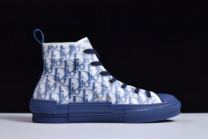 B23 Oblique High Top Sneakers bule T00480H069