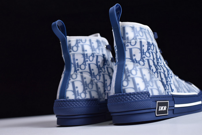 B23 Oblique High Top Sneakers bule T00480H069