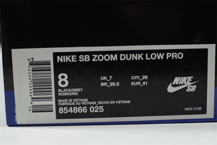 Nike SB Dunk Low Prm Orange Blue Grey Shoes 854866-025