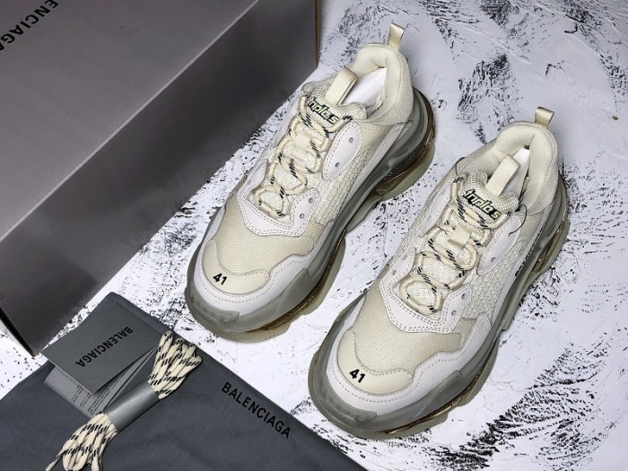 TRIPLES TRAINER CLEAR SOLE SNEAKERS 3000015