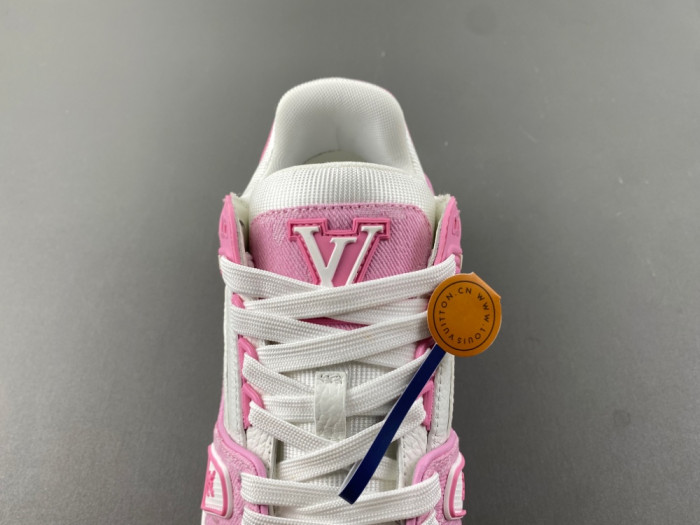 LV TRAINER SNEAKER (Denim fabric)