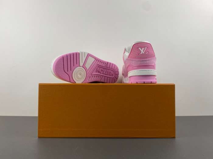 LV TRAINER SNEAKER (Denim fabric)