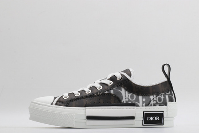 B23 OBLIQUE LOW black white SNEAKERS T00480H051