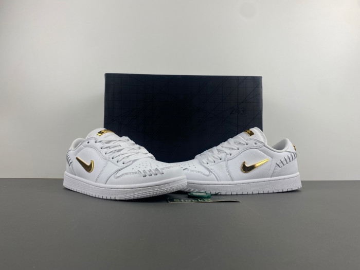 Air Jordan 1 Low Method of Make Metallic Gold FN5032-100