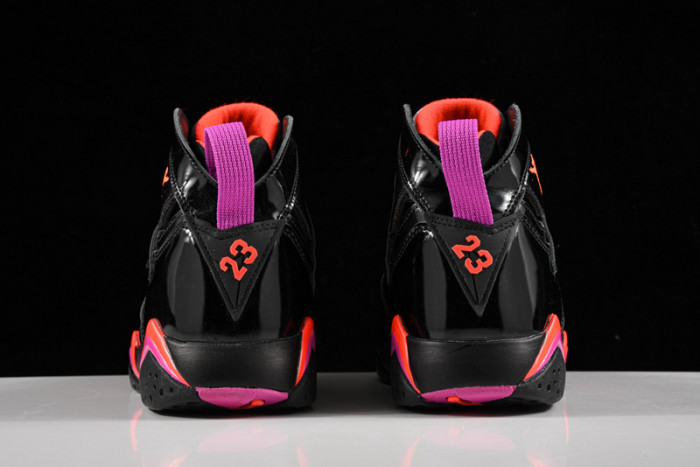 Air Jordan 7 Retro Black Patent Leather 313358-006