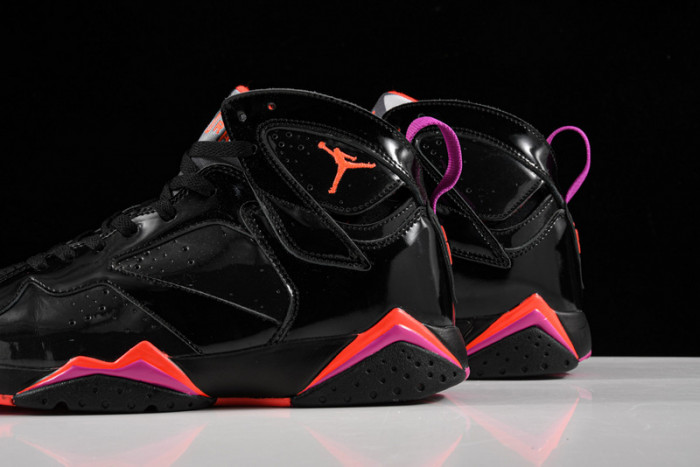 Air Jordan 7 Retro Black Patent Leather 313358-006