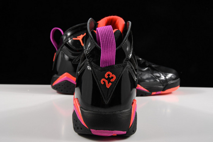 Air Jordan 7 Retro Black Patent Leather 313358-006